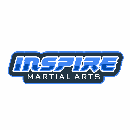 iNSPIRE. Shooting star design? Child development martial arts school. Design by HTM