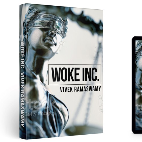 Woke Inc. Book Cover Diseño de Chupavi