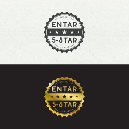 Entar 5Star Seal of Approval (Think Good Housekeeping Seal of Approval
