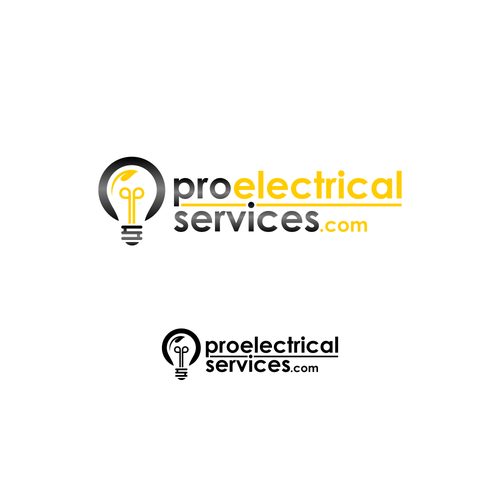 we need a powerful logo to attract customers whit electrical projects or needs Design by Log_In