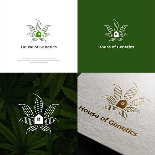 Cannabis Genetic company needs eye popping logo Design by Creative Juice !!!