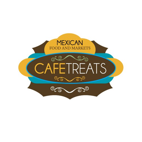 Create the next logo for Café Treats Mexican Food & Market Design por DESIGNS4U2