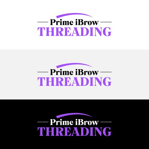 We need Modern, Attractive and Beautiful logo for Eyebrow Threading Salon Design by San Holo
