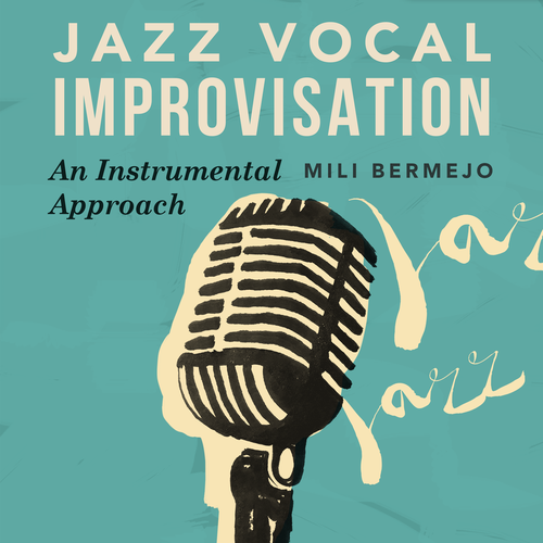 Jazz Singing Book Cover Illustration And Design For