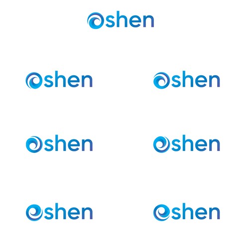 OSHEN LOGO Design by Light and shapes