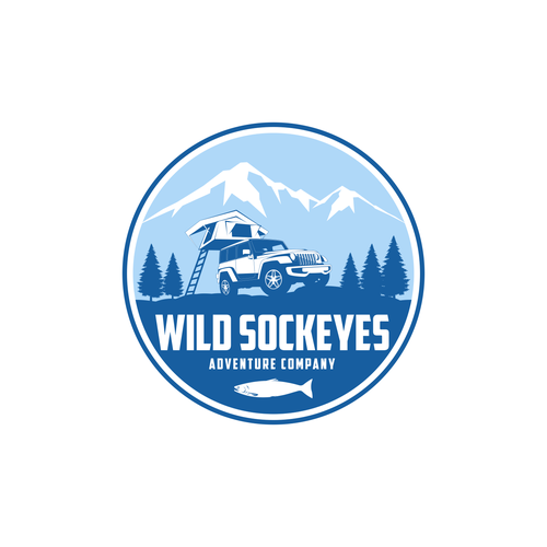 Design a logo for a rooftop tent adventure company in Alaska Design by J4$on