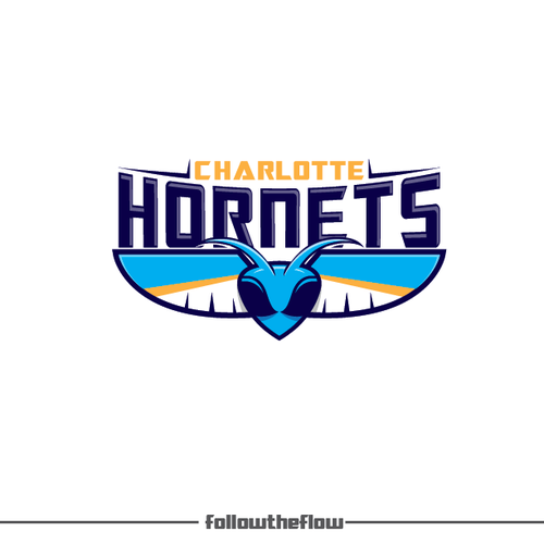 Community Contest: Create a logo for the revamped Charlotte Hornets! Design by followtheflow