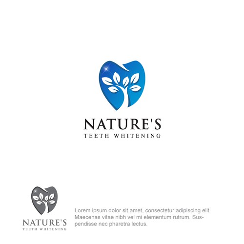 Nature's Teeth Whitening - Needs a Natural Company Logo Design by hasnagraphics