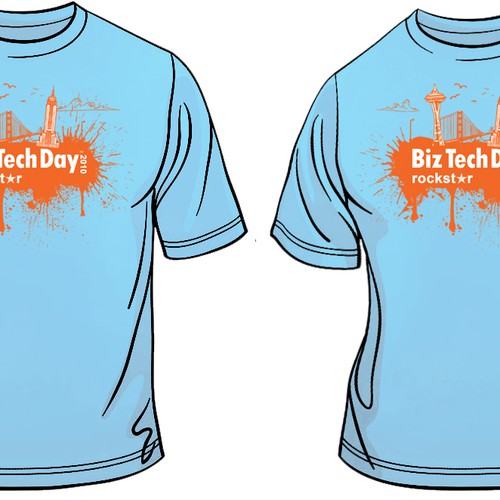 Design di Give us your best creative design! BizTechDay T-shirt contest di MBUK