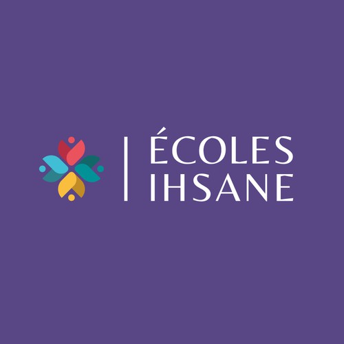 Logo des Écoles IHSANE créatif & moderne Design by bloomintype