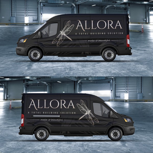 Design by Djiwangga titled "Luxury Van for ALLORA"