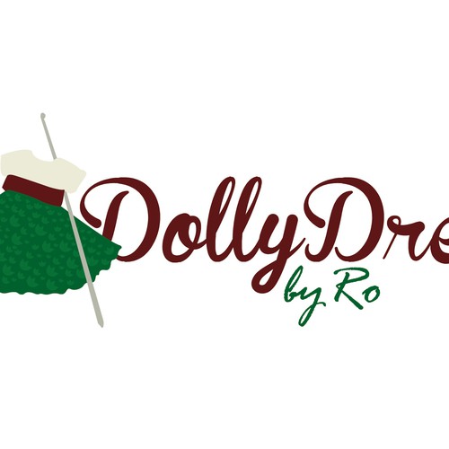 Crear un diseño de logotipo para DollyDressbyRo Design by hbello