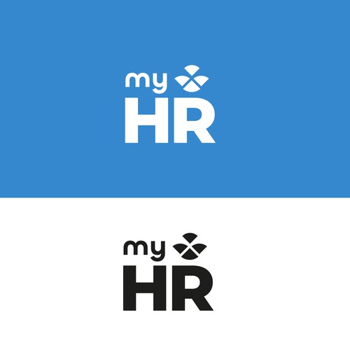 Create an awesome logo for myHR, the #1 HR Software in Luxembourg ! Design by M.I.Thomson