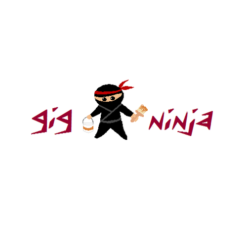 GigNinja! Logo-Mascot Needed - Draw Us a Ninja デザイン by Mrdith