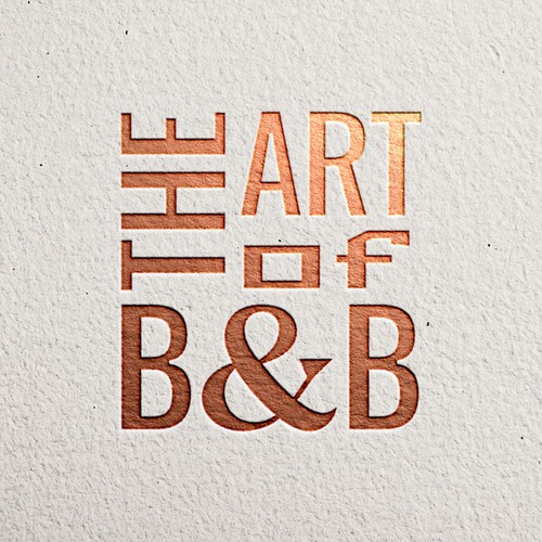 Logo for "The Art of B&B" multi-use concept for spaces Design by Bu.