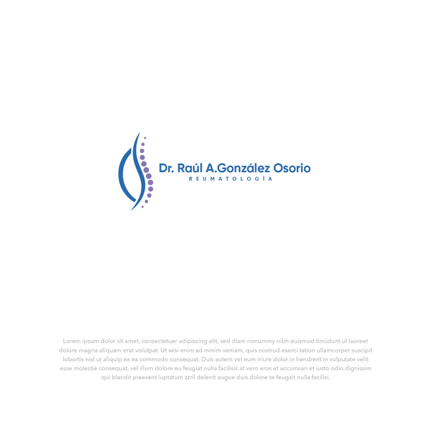 Design by Hareesh Kumar M titled "Dr. Raul A.Gonzalez Osorio"