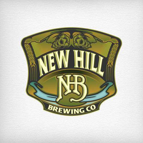 Blend sophistication with edge to create attention grabbing logo for New Hill Brewing Co. Design by DataDesign99d