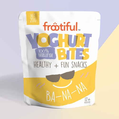 DESIGN PACKAGING FOR CHILDREN SNACK  - FUN, STAND OUT, MODERN Design by intanamir