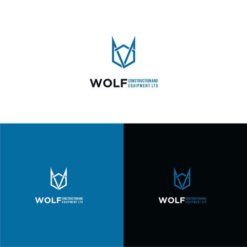 Wolf Construction and Equipment Design by b2creative