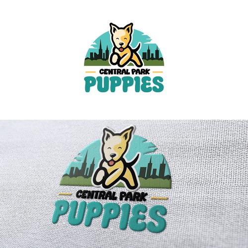 Design a heartfelt, modern logo for a brand that brings families and puppies together. Design by Arif Huda Ir