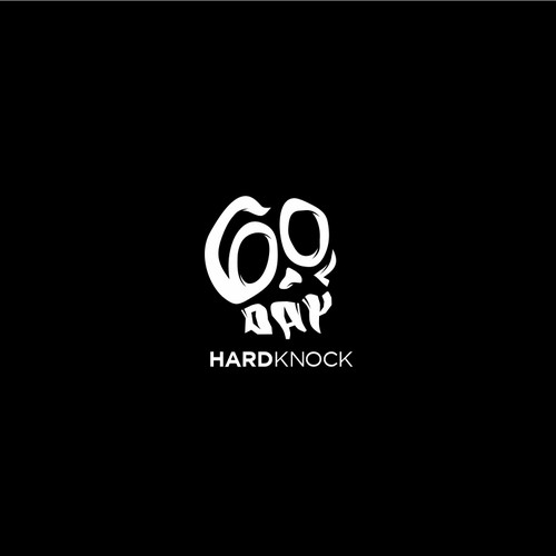 Design 60 Day Hard Knock Challenge Logo por villyzm