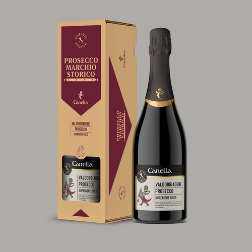 NEW CASE for Prosecco DOCG "MARCHIO STORICO" Design by Rumon79