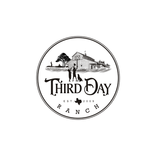 Design Capture essence of Texas ranch experience in new Third Day Ranch logo di Epiphanie