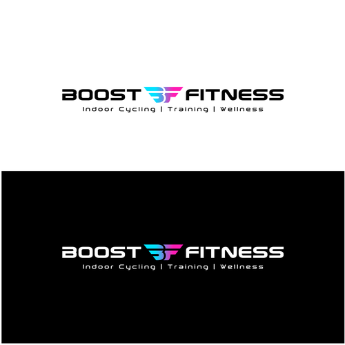 Exciting logo design for expanding fitness brand! Design by coi