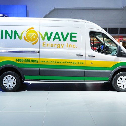 Create a capturing truck/car wrap for a Solar Installer on the Caribbean! Design by GraphicVolver