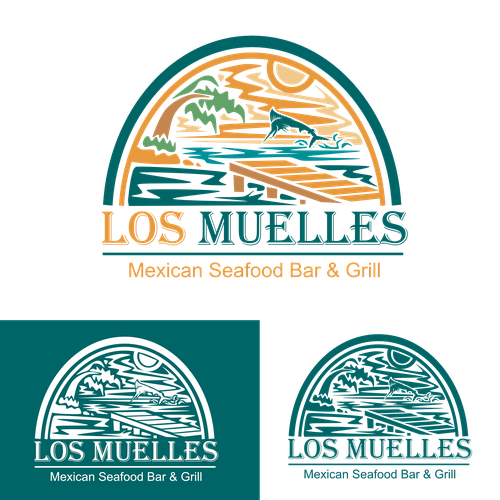 Coastal Mexican Seafood Restaurant Logo Design Ontwerp door scorpionagency