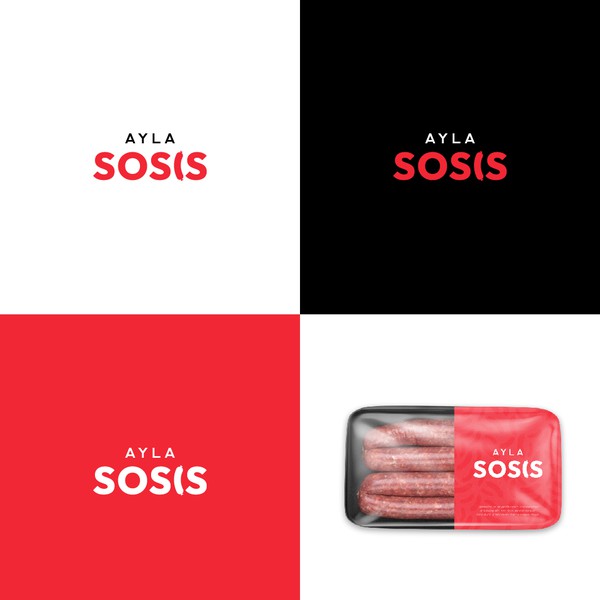 SΛDIQ.さんによる「Sausage Brand Logo」のデザイン