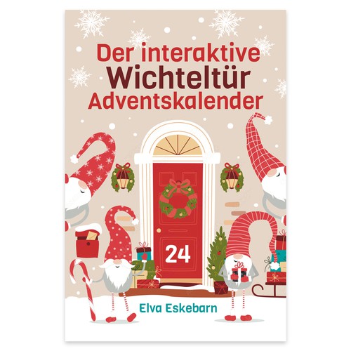 Designs | Children Christmas Book Advent Calender | Book cover contest