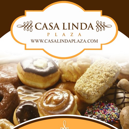 Create an ad for Southern Maid Donuts Diseño de nika.shmeleva