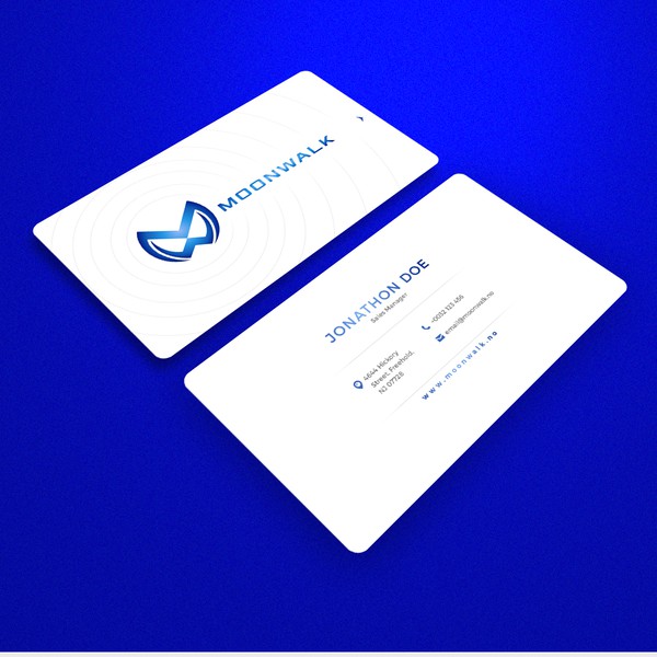 Business card design...