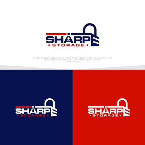 Need a simple, bold, identifiable logo for a self storage business Design by MotionPixelll™