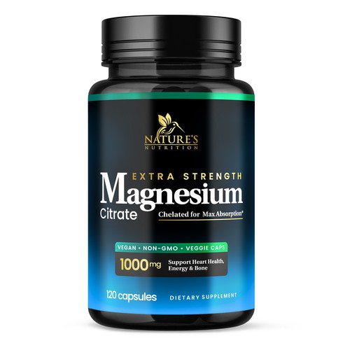 Premium Magnesium Citrate Design needed for Nature's Nutrition Design by Davi Giolo ★