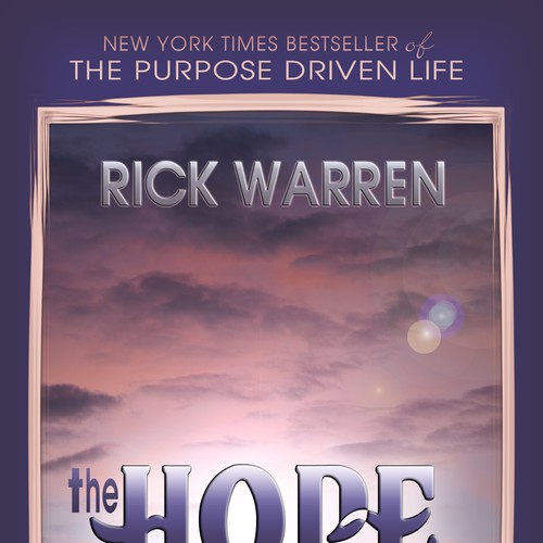 Design Rick Warren's New Book Cover Diseño de wordleman