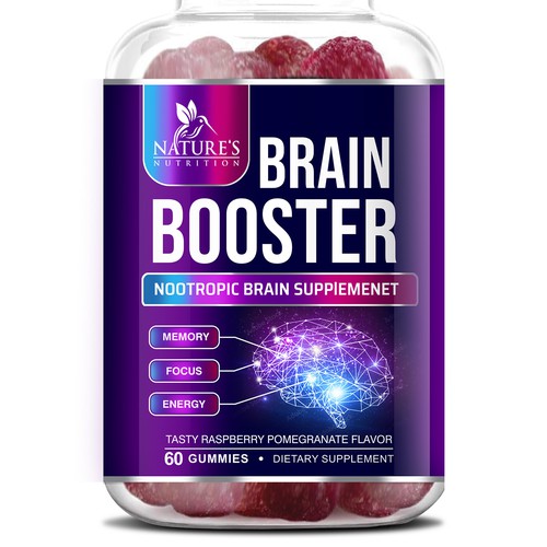 Brain Booster Supplement Design Needed for Nature's Nutrition Design by sapienpack