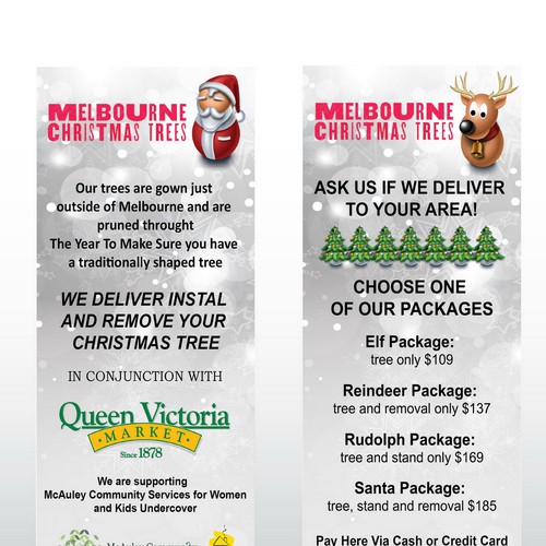 Banner for stall at Queen Vic Market. Yeaaaah! Signage contest