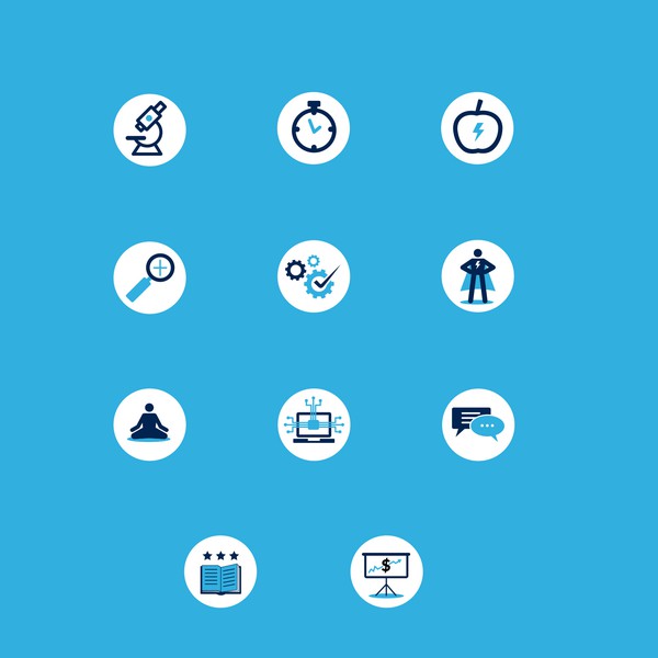Icons for web page