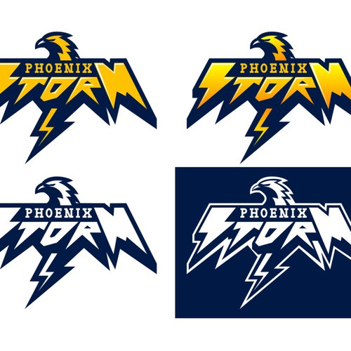 Create the next logo for Phoenix Storm or PHX Storm Design réalisé par Suhandi