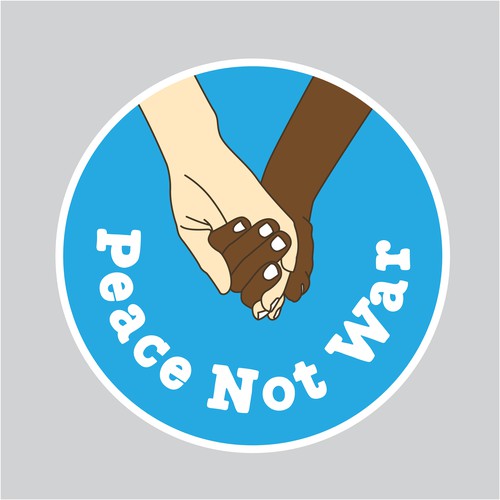 Design A Sticker That Embraces The Season and Promotes Peace Design por mindtrickattack