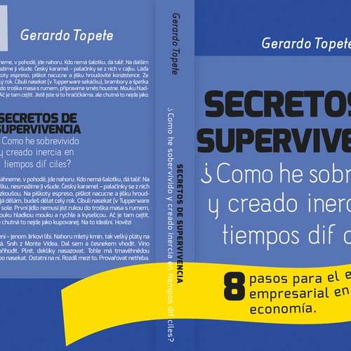Gerardo Topete Needs a Book Cover for Business Owners and Entrepreneurs Design by rastahead