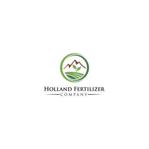 Design a simple, clean logo for Holland Fertilizer Company. Logo