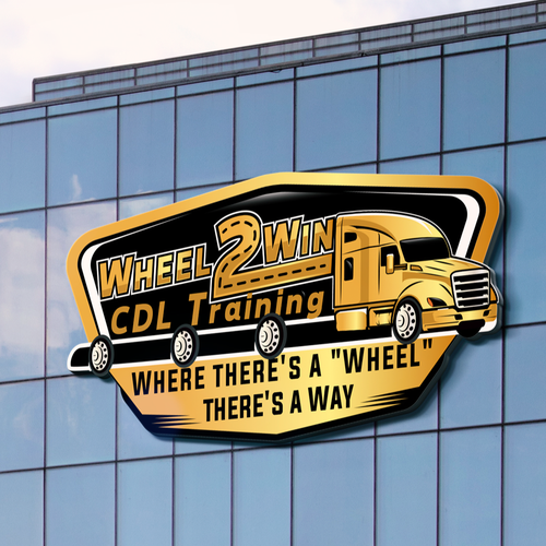 Design a Catchy Logo for CDL Truck Driving School Diseño de Prografik