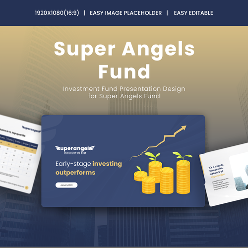 Investment Fund Presentation Design Design by Graph Zoon