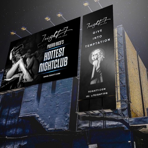 Billboard for a Nightclub and Gentlemen’s Club Design by RED DOT