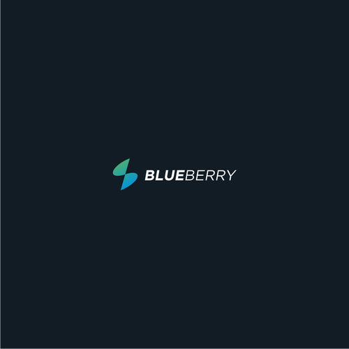 Logo for "Blueberry". An automated Chatbot provider Design by SS_STUDIO