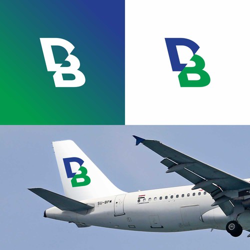 Airplane Monogram Design by yeti21