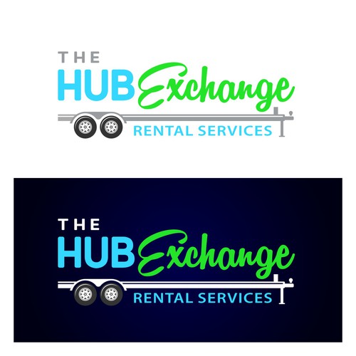 logo for trailer rental service for all trailer types Design by @Z Design